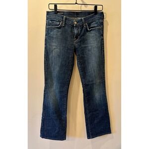 Citizens Of Humanity Collete #104 Low Waist Bootcut Stretch Mid Wash Jeans Sz 29